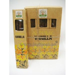 Incenso Orkay Namaste India Natural Vanilla (Baunilha) (12x33gr)